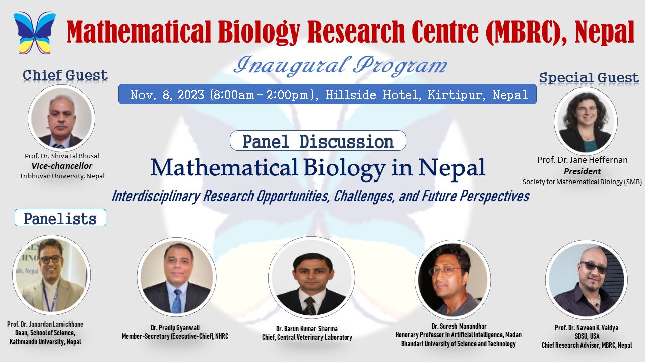 Mathematical Biology Research Centre (MBRC), Nepal formal Inaugural program